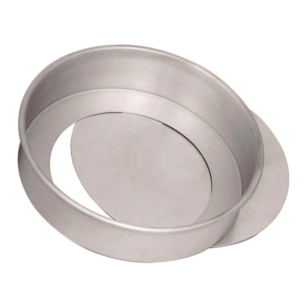 Assadeira redonda fundo removível n32
